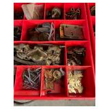 Antique Hardware Sorting Case