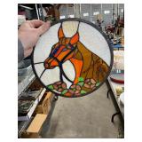 Stained Glass Horse Hangings