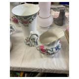 Royal Doulton Porcelain Pitcher & Vase
