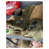 2 Military Pouches and Belt