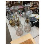 Pair of Oil Lamps