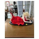 Collectible Porcelain Marilyn Monroe Doll with Box