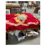 Vintage Marine Corps Original Banner