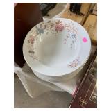 Flower Antique Soup Bowls