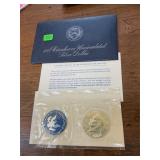 1974 Eisenhower Uncirculated Silver Dollar