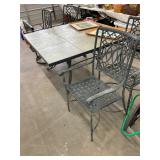 Quality Outdoor Patio Tile Table & Chairs
