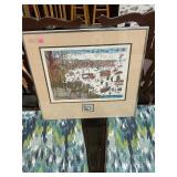 Duck Hunting Stamp Framed Print