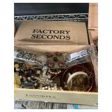 Vintage Cigar Box with Jewelry