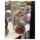 Antique White and Red Lanterns