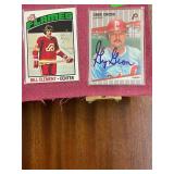 Signed Autographed Baseball and Hockey Cards
