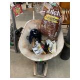 Wheel Barrow with Contents