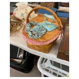 Basket & Metal Decor