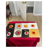 8 Vintage Beatles 45 Records