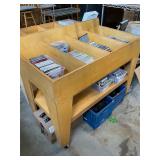 Rolling Storage Display Bin, 78s Produce ETC