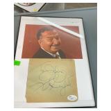 Xavier Cugat Cut Signature