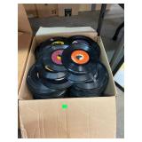 Approximately 450 45 Records Lot
