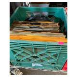 Crate of 78 Records