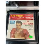 Elvis Presley in Kid Galahad 45 Record