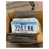 50 States Vintage License Plates