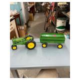 John Deere Tractor and Wagon