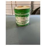 Tidewater Seafood Newport News Pint Oyster Can