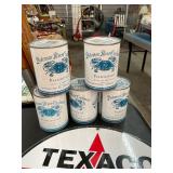 5 Potomac River Keyser Brothers Crabmeat Cans
