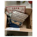 Assorted Pound Net and Waterman Tags