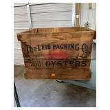 Leib Packing Company Baltimore Md Oyster Crate