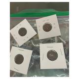 4 Lake Packing Co Lottsburg Tokens