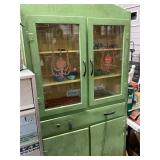 Vintage Green Cabinet