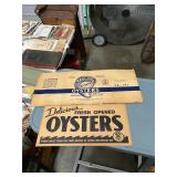 2 Ballard Norfolk Va Advertising Oyster Pieces