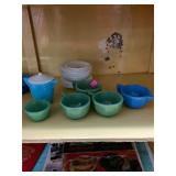 Vintage Childs Play Dishes Jadite