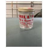 Hills Fish and Oyster Galveston Texas Jar