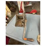 W G Feik Brass Winch