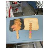 2 Kilmarnock Service Shop Advertising Funeral Fans