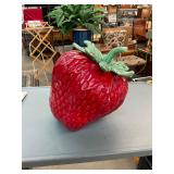 Vintage Strawberry Cookie Jar