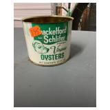 Shackelford-Schlifer 12oz Oyster Can