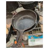 2 Vintage Cast Iron Pans