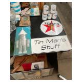 Tin Mans Collection Sign