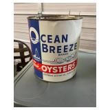 Ocean Breeze Haywood Oyster Co Perrin Gallon Can