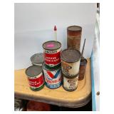 Vintage Oil Can Lot