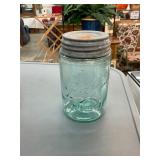 Antique Ball Mason Rare Lucky #13 Bootlegger Jar