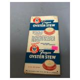Cap N Johns Frozen Oyster Stew Flat Can