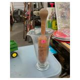 Glass Pharmacist Mortar and Pestle