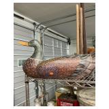 Large Carved Duck Decoy