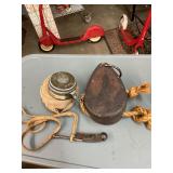 Vintage Fly Reel and Block