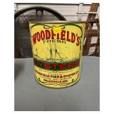 Woodfields Galesville MD 81 Gallon Oyster Can