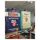 2 Vintage Oil Cans