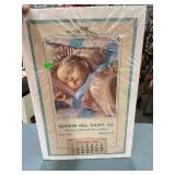 1952 Bunker Hill Kilmarnock Advertising Calendar