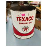 Texaco Motor Oil Can
